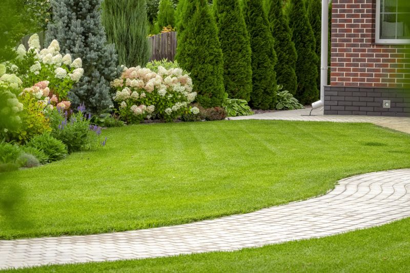 Landscaped Paver Area